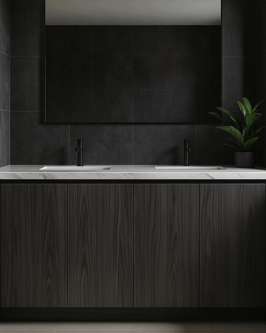 W45 Magpie Walnut Bathroom